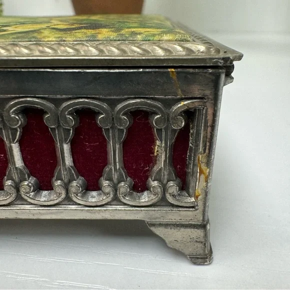 Vintage Jewelry - Trinket Box "Danseuses En Jaune" - Picture 11 of 11